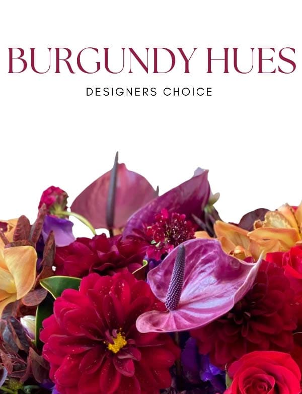 Burgundy Hues designer's choice